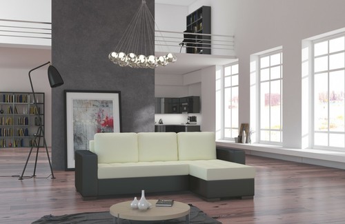 Design Ecksofa Couch Polster Sitz Eckgarnitur Schlafsofa Sofa Couchen Bett Neu - Bild 2 von 8