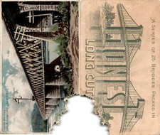 N102 Duke, Bridges, 1890, Long Bridge Above Harrisburg, Pa., P.R.R.
