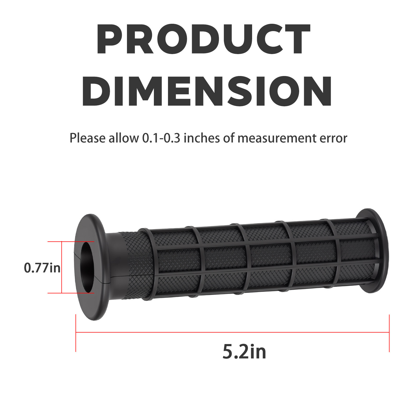 2 Handle Grips For Honda Sportrax 300 TRX300EX 2x4 1993 1994-2008 / TRX300X 2009
