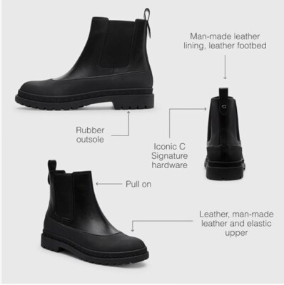 Men’s Coach Carver Boot Size 9.5 Men main image 4