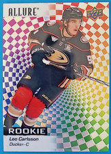2023-24 Leo Carlsson Upper Deck Allure #114 HYPNOSIS Rookie RC SP
