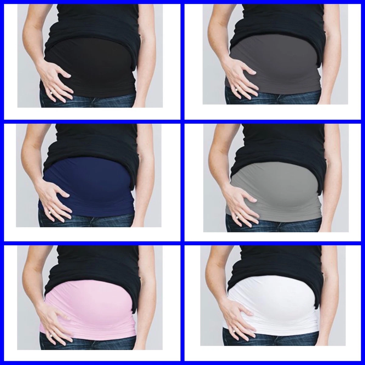 Belly button maternity clearance band