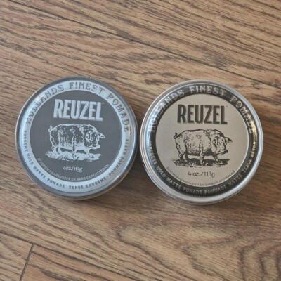 Je 1 Dose Reuzel Pomade extreme Hold+concrete Hold  100gr=16,77E: