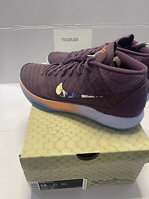 Nike Kobe AD Devin Booker Pro Purple/Multi-Color AQ2721 500 Size 10.5  191885892405