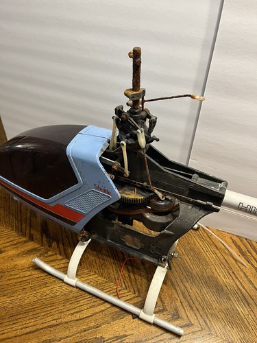 Vintage 1985 Hirobo Shuttle Original Nitro RC Helicopter Rare Parts/Repair - Picture 18 of 20