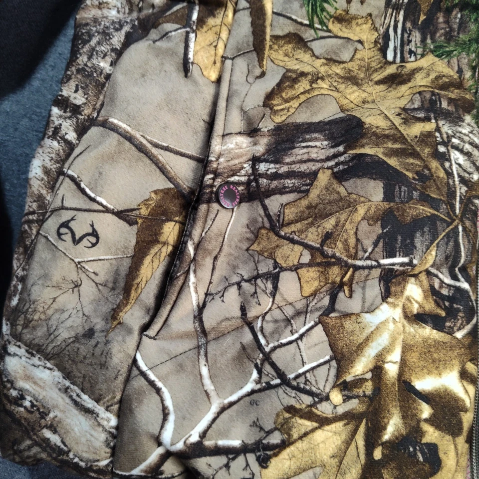 Realtree Xtra Womens Camo Jacket Size XL (46-48) Camouflage Full Zip NO HOOD - Image 4 of 4