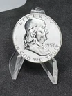 1957 Franklin Half Dollar - Gem Proof  Perfect Proof Coin! 90% Silver High Grade