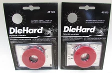 2 PACK DieHard 45100 Battery Post Or Side Terminal Protectors & Grease