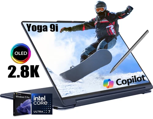 Lenovo Yoga 9i 2-in-1 14" 2.8K OLED Touch Laptop Intel Core Ultra 7 155H 2TB SSD