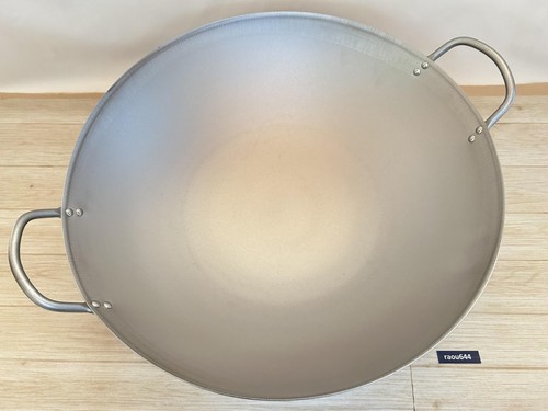 EBM Pure Titanium Ultralight Chinese Two-Handed Wok (thickness 1.2 mm) 45cm - Picture 23 of 24