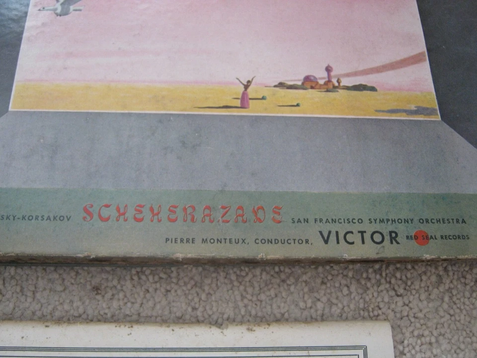 Rimsky-Korsakov "Sheherazade" 5 Records 12" 1947 DM920 RCA Victor 78rpm - Image 2 of 4