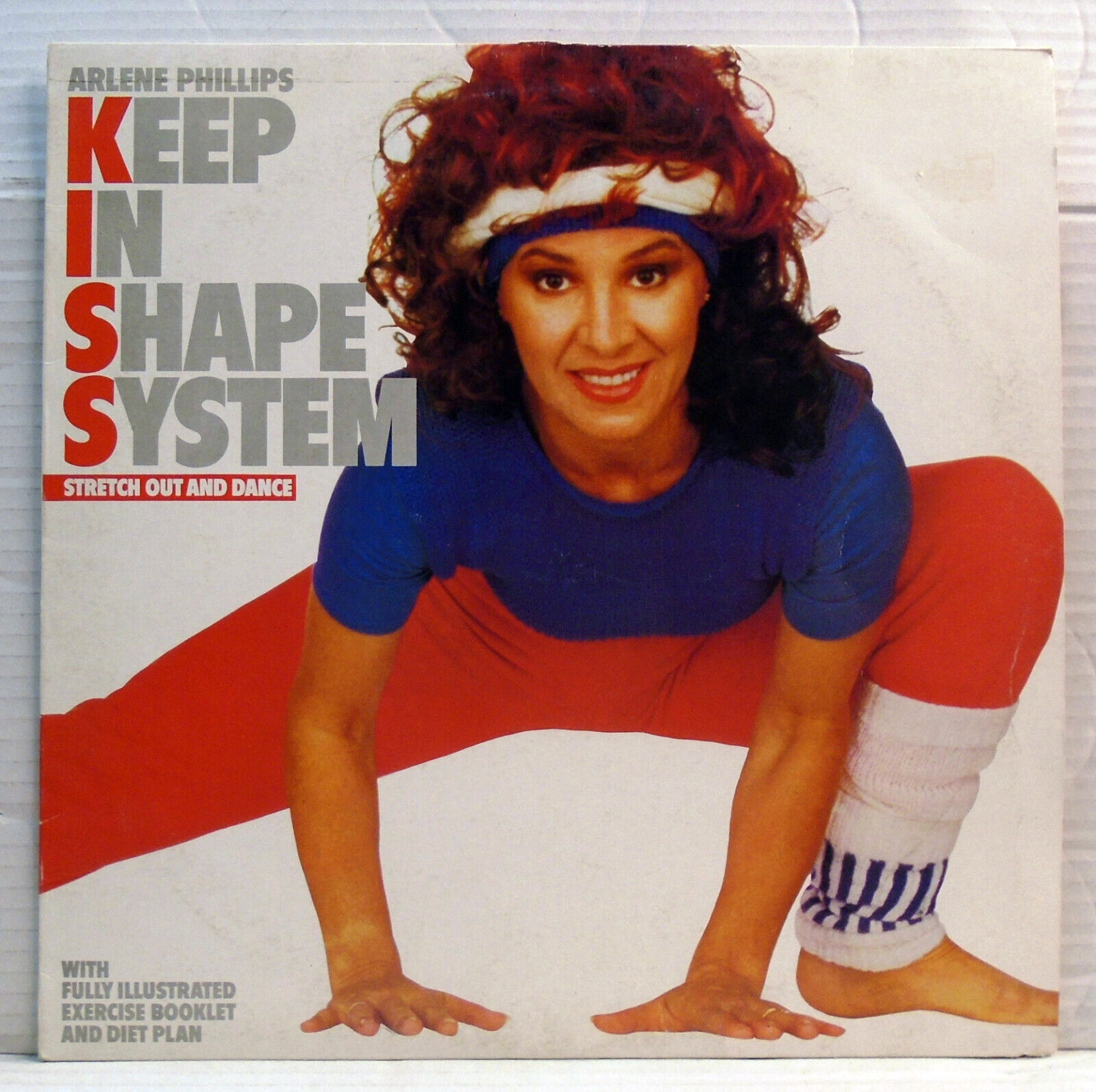 Arlene Phillips KISS  Workout  Fitness vinyl LP SUP 01   Near Mint with booklet