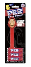 New PEZ Candy Dispenser “MONEY HEIST” REGULAR RED CAPED VERSION Buy 1 Get 1 Free
