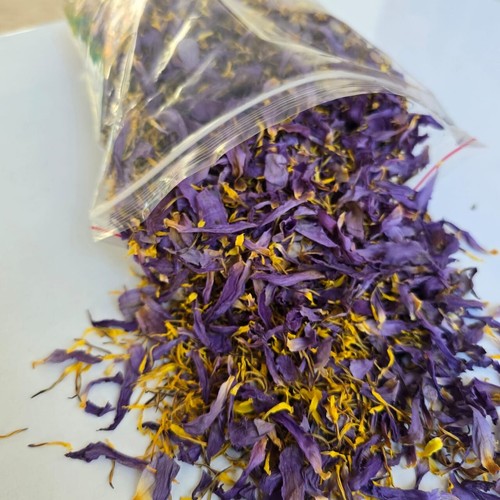 Blue Lotus Flower Petals | Nymphaea Caerulea | Organic Natural Ayurvedic Herb 🚬 - Picture 12 of 13