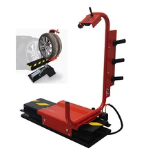 165lbs/75kg Tire Elevator Lifting Machine Pneumatic Tire Lift Balancing Machine