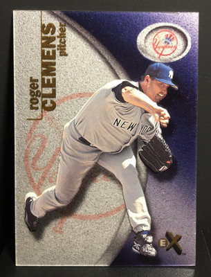 2001 | Fleer E-X | Roger Clemens | #21 | NewYork Yankees