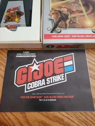 RARO COMPLETO EX ESTADO. G.I. Joe (Atari 2600, 1983) - Imagen 4 de 5