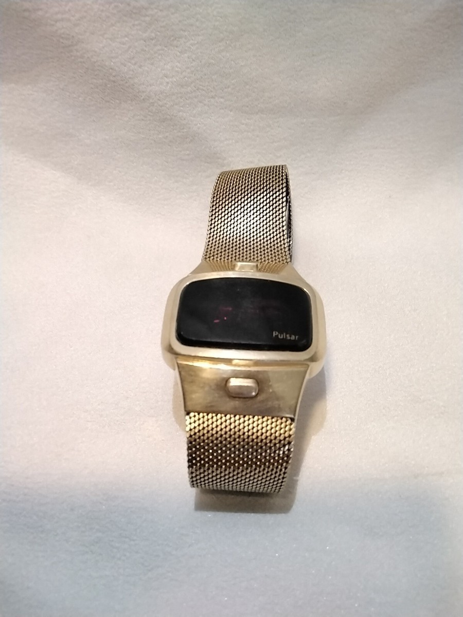 Vintage 1970s Pulsar 14k Filled Time Computer Watch | eBay Vintage 1970s Pulsar 14k Filled Time Computer Watch | eBay