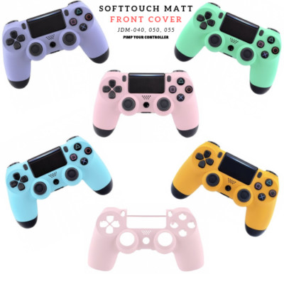 Playstation PS4 Controller Case Gehäuse Oberschale Softtouch Matt Modding Cover 