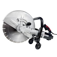 JACKCHEN 14 INCHES CONCRETE SAW ELECTRIC 3000W CUT-OFF W/ BLADE - BLACK/SILVER