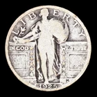 1925 USA. Standing Liberty Quarter. Philadelphia Mint. Silver. KM-145.