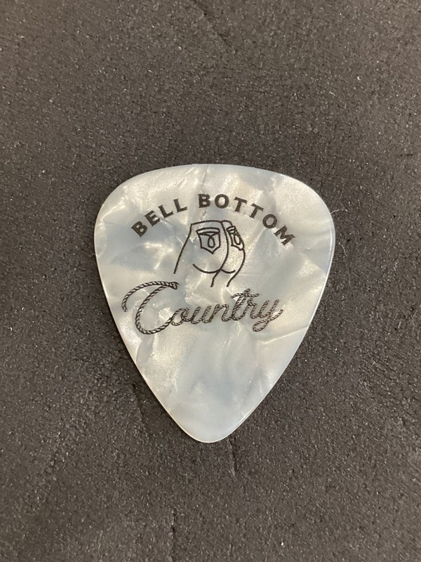 Lainey Wilson Whirlwind 2025 Bell Bottom Country Pearl Tour Guitar Pick