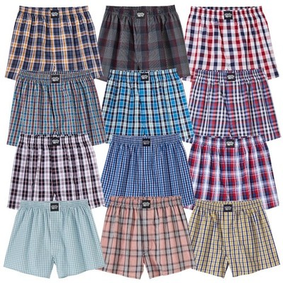 Lousy Livin CHECK Boxershort Pack Karo Unterhosen 2-10 Stück Plaid Underwear Box
