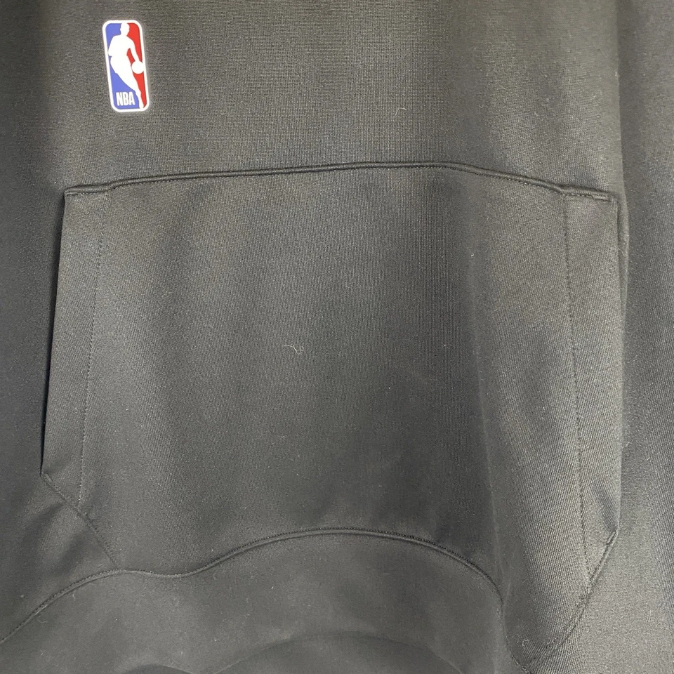 Nike NBA Los Angeles Lakers Jugador Emitido Negro Sin Mangas Sudadera con Capucha Hombres Talla DZ0485 Foto 4 de 4