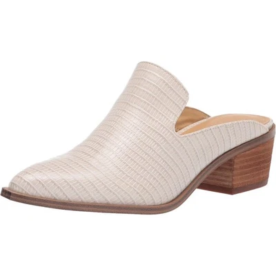NIB Chinese Laundry Größe 5 Marnie Creme Leder Slip On Loafer Mules - Bild 1 von 4