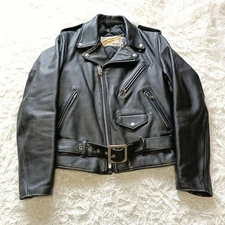 PERFECTO by Schott Riders Jacket Double Black Men's Tag 