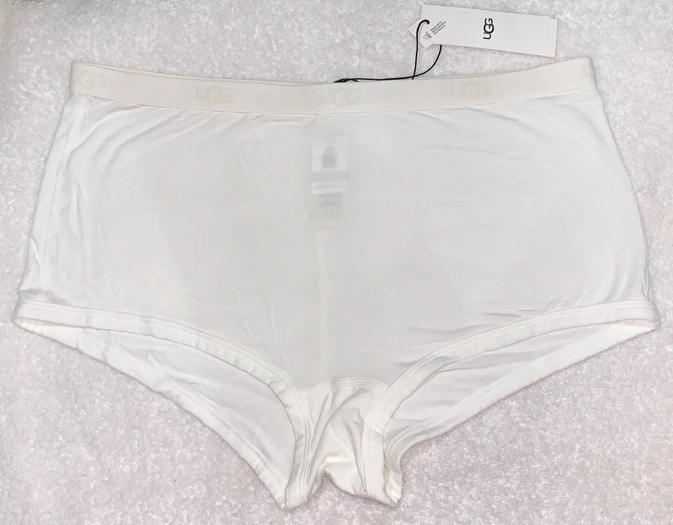Panty corto UGG Desiray Nimbus marfil descarado niño NUEVO para mujer talla L 7 XL 8 Foto 3 de 4