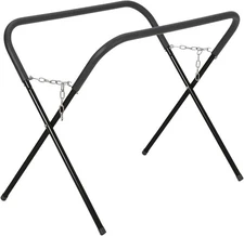 Heavy Duty Work Stand Folding for Auto Repair Bumpers Fenders Doors Hoods 500LBS