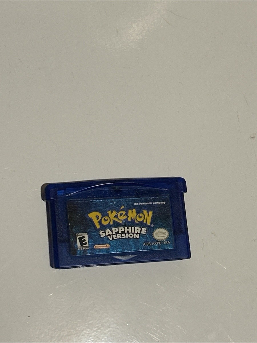 【GBA】ポケモンサファイア北米版 海外版 正規品 GBA ポケットモンスター サファイア 英語版 北米