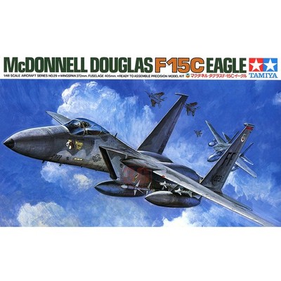Tamiya 61029 1/48 Scale kit  McDonnell Douglas F15C Eagle