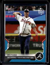 Greg Maddux - 2021 MLB Topps Now #1027 Blue 01/49 Parallel Atlanta Braves