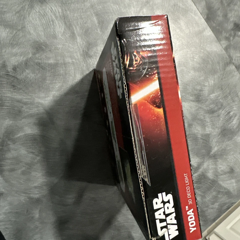 Luz de pared LED Star Wars Yoda 3D Deco tamaño mini Foto 3 de 4