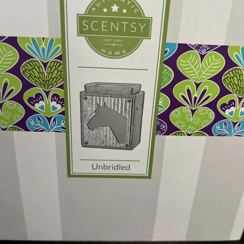 全尺寸 Scentsy Warmer 无节制马金属前带马头已停产 — 第 4/4 张图片