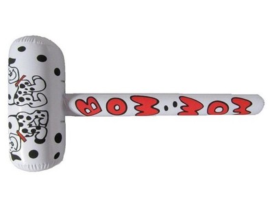 ENTERTAINMENT LP - Inflatable Toy - Hammer with Dog Pattern Size: 6...