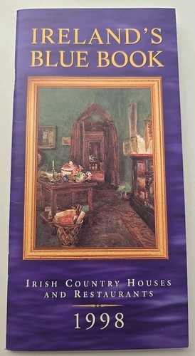 IRELAND'S BLUE BOOK 1998 (IRISH COUNTRY HOUSES AND RESTAURANTS)
