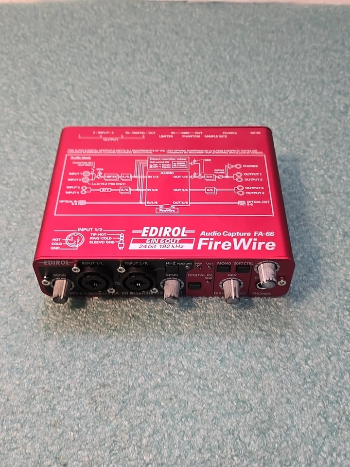 Edirol FA 66 Roland Audio Capture guter Zustand #15 - Bild 2 von 4