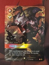 SFD 243/221 - Rek'Sai Void Burrower OVN Showcase Legend - Riftbound - English — live eBay listing