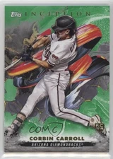 2023 Topps Inception Green Corbin Carroll #83 Rookie RC