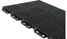 Caliber Products 13612-1 ProTech Smooth Flooring - Black - 24pz.