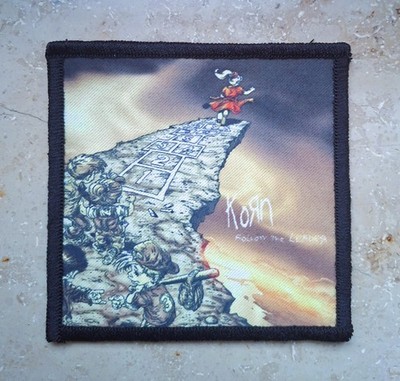 PATCH / AUFNÄHER -- KORN - FOLLOW THE LEADER -- NU METAL