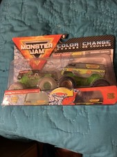 Bb1 Spin Master Monster Jam Grave Digger Mystery Machine Scooby-doo Color Change