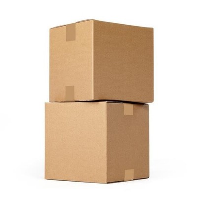 100 4x4x4in Cardboard Paper Boxes Mailing Packing Shipping Box Corrugated