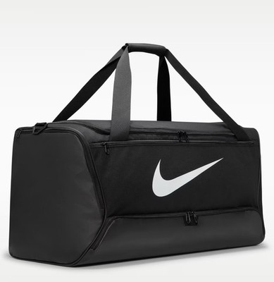 Nike Brasilia 9.5 Large Training Black Gym Duffel Bag 95L DO9193-010 New