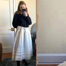 2024 Spring / Summer New Girl Style Solid Color Hollow Hook Flower High Waist Ca