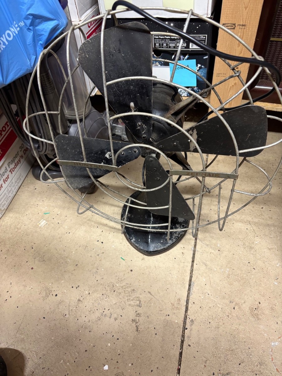 Hunter Zephair Vintage Fan 1945-1949 265 C-16 Works 16