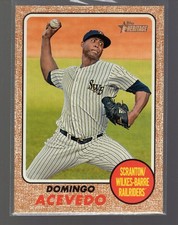 2017 Topps Heritage Minor League Edition - Domingo Acevedo #118 (RC)